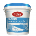 Sơn chống thấm ngoài trời Kova bán bóng K-5501 4 kg- Base S 1111111111