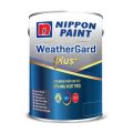 Sơn ngoại thất Nippon Weathergard Plus+ Bóng Mờ 1 Lit- Base D 1111111111